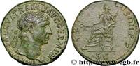 THE ANTONINES (96 AD to 192 AD) Sesterce TRAIANUS Rome 101 (32,5mm, 25,75g, 6h) -