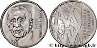 FRANKREICH Essai de 5 francs Mendès-France FUNFTE FRANZOSISCHE REPUBLIK Pessac 1992 (29mm, 10g, 6h) -