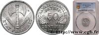 FRANKREICH 50 centimes Francisque, légère ETAT FRANÇAIS Castelsarrasin 1944 (18mm, 0,7g, 6h) -