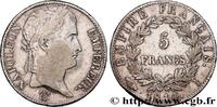 FRANKREICH 5 francs Napoléon Empereur, Empire français GESCHICHTE FRANKREICHS Limoges 1814 (37mm, 24,59g, 6h) -