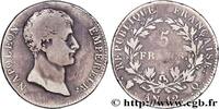 FRANKREICH 5 francs Napoléon Empereur, type intermédiaire GESCHICHTE FRANKREICHS Perpignan 1804 (37mm, 24,41g, 6h) -