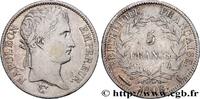 FRANKREICH 5 francs Napoléon Empereur, République française GESCHICHTE FRANKREICHS Bordeaux 1808 (37mm, 24,73g, 6h) -