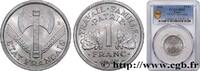 FRANKREICH 1 franc Francisque, lourde, avec les croix ETAT FRANÇAIS Paris 1942 (23mm, 1,60g, 6h) -