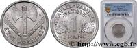FRANKREICH 1 franc Francisque, légère ETAT FRANÇAIS Castelsarrasin 1944 (23mm, 1,3g, 6h) -