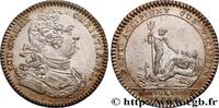 FRANKREICH LOUIS XV CHAMBRE DU TRÉSOR ROYAL 1758 (29mm, 6,90g, 6h) -