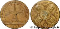 FRANKREICH Médaille, Souvenir de l’exposition universelle EXPOSITIONS UNIVERSELLES 1889 (41mm, 38,64g, 12h) -