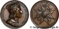 Médaille, Ordre de Saint Louis n.d. FRANKREICH CHARLES X  n.d. (40,5mm, 38,97g, 12h) fVZ