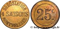 CAFES BRASSERIES ET RESTAURANTS 25 Centimes - Dégustation 4 Saisons CAFES BRASSERIES ET RESTAURANTS Montpellier n.d. (24mm, 3,20g, 12h) -