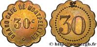 CAFES BRASSERIES ET RESTAURANTS 30 Centimes - Grand café de Montpellier CAFES BRASSERIES ET RESTAURANTS Montpellier n.d. (25mm, 3,31g, 12h) -