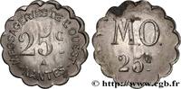 TRANSPORT (ZÜGE, BUSSE, STRASSENBAHNEN, SCHIFFE... 25 Centimes - Messageries de l’Ouest TRANSPORT (ZÜGE, BUSSE, STRASSENBAHNEN, SCHIFFE...) Nantes n.d. (27mm, 4,10g, 12h) -