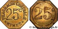 ENTREPRISES, INDUSTRIES ET COMMERCES DIVERS 25 Centimes - Pharmacie Centrale ENTREPRISES, INDUSTRIES ET COMMERCES DIVERS Nîmes n.d. (21mm, 2,45g, 12h) -