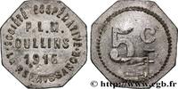 TRANSPORT (ZÜGE, BUSSE, STRASSENBAHNEN, SCHIFFE... 5 Centimes - Société coopérative PLM La Renaissanc TRANSPORT (ZÜGE, BUSSE, STRASSENBAHNEN, SCHIFFE...) Oullins 1916 (20mm, 1,95g, 12h) -