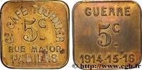 CAFES BRASSERIES ET RESTAURANTS 5 Centimes - Grand Café Tournier CAFES BRASSERIES ET RESTAURANTS Pamiers n.d. (22mm, 3,30g, 12h) -