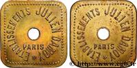 ENTREPRISES, INDUSTRIES ET COMMERCES DIVERS Jeton - Établissements Julien Damoy ENTREPRISES, INDUSTRIES ET COMMERCES DIVERS Paris n.d. (30mm, 7,29g, 12h) -