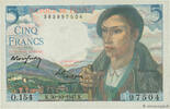 FRANKREICH 5 Francs BERGER FRANKREICH 5 Francs BERGER 1947 fST -