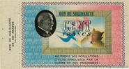 FRANCE Regionalismus und verschiedenen 100 Francs BON DE SOLIDARITÉ FRANCE Regionalismus und verschiedenen 100 Francs BON DE SOLIDARITÉ 1941 VZ -