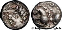 FRANKREICH Denier SOLIMA/COLIMA GALLIEN - BELGICA - LEUCI (Region die Toul) c. 60-40 AC. (11mm, 1,66g, 5h) -