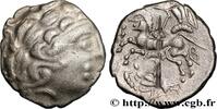 FRANKREICH Statère au personnage allongé GALLIEN - AULERCI DIABLINTES (Region die Jublains) Mayenne (53) Ier siècle avant J.-C. (19,5mm, 6,33g, 6h) -