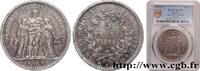FRANKREICH 5 francs Hercule DRITTE FRANZOSISCHE REPUBLIK Paris 1870 (37mm, 25,00g, 6h) -