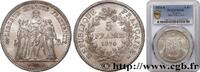 FRANKREICH 5 francs Hercule DRITTE FRANZOSISCHE REPUBLIK Bordeaux 1874 (37,44mm, 25g, 6h) -
