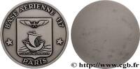 FRANKREICH Médaille, Base Aérienne 117 ARMÉES n.d. (65mm, 152,42g, 12h) -