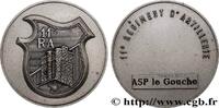 FRANKREICH Médaille, 11e régiment d’artillerie ARMÉES n.d. (56mm, 89,836g, 12h) -