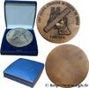 FRANKREICH Médaille, 132e groupe cynonophile de l’armée de te ARMÉES n.d. (68mm, 103,83g, 12h) -