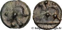 FRANKREICH Potin “au mannequin” et au taureau à gauche GALLIEN - NORDGALLIEN - ÆDUI (BIBRACTE, Region die Mont-Beuvray) Autun (71) Ier siècle avant J.-C. (20mm, 4,86g, 2h) -