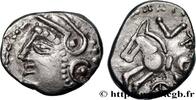 FRANKREICH Denier KALETEDOY à la rouelle GALLIEN - BELGICA - LINGONES (Region die Langres) c. 80-50 AC. (11,5mm, 1,88g, 3h) -