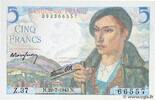 FRANKREICH 5 Francs BERGER FRANKREICH 5 Francs BERGER 1943 ST -