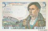 FRANKREICH 5 Francs BERGER FRANKREICH 5 Francs BERGER 1943 fST+ -
