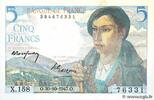 FRANKREICH 5 Francs BERGER FRANKREICH 5 Francs BERGER 1947 fST+ -