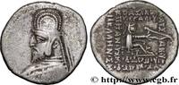 Hellenistic 2 (188 BC to 30 BC) Drachme PARTHIEN - KÖNIGREICH DER PARTHER - ORODES I Rhagae, Médie c. 90-80 AC. (19,5mm, 3,86g, 1h) -