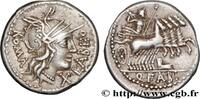THE REPUBLIC (280 BC to 27 BC) Denier FABIA Rome ou Italie 124 AC. (19mm, 3,94g, 9h) -