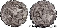 THE REPUBLIC (280 BC to 27 BC) Denier serratus POBLICIA Rome 80 AC. (19mm, 2,87g, 3h) -