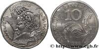 FRANKREICH Essai de 10 francs Jimenez FUNFTE FRANZOSISCHE REPUBLIK Pessac 1986 (21mm, 6,50g, 6h) -