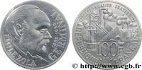 FRANKREICH Essai de 100 francs Émile Zola FUNFTE FRANZOSISCHE REPUBLIK Pessac 1985 (31mm, 15g, 6h) -