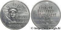 FRANKREICH Essai de 100 francs Liberté (Statue de la) FUNFTE FRANZOSISCHE REPUBLIK Pessac 1986 (31mm, 15g, 6h) -
