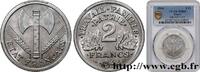 FRANKREICH 2 francs Francisque ETAT FRANÇAIS 1944 (27mm, 2,2g, 6h) -