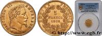 FRANKREICH 5 francs or Napoléon III, tête laurée ZWEITES KAISERREICH Paris 1868 (16,5mm, 1,61g, 6h) -
