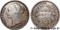 BRITISCH-INDIEN 1 Roupie East India Company Victoria BRITISCH-INDIEN Bombay 1840 (31,5mm, 11,43g, 12h) -