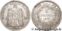 FRANKREICH 5 francs Hercule DRITTE FRANZOSISCHE REPUBLIK Paris 1873 (37mm, 24,93,93g, 6h) -