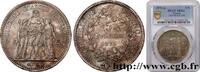FRANKREICH 5 francs Hercule DRITTE FRANZOSISCHE REPUBLIK Paris 1873 (37mm, 25g, 6h) -