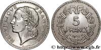 FRANKREICH 5 francs Lavrillier, nickel DRITTE FRANZOSISCHE REPUBLIK 1936 (31mm, 12,01g, 6h) -