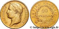 FRANKREICH 40 francs or Napoléon tête laurée, Empire français GESCHICHTE FRANKREICHS Bordeaux 1810 (26mm, 12,8g, 6h) -