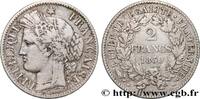 FRANKREICH 2 francs Cérès, IIe République ZWEITE FRANZOSISCHE REPUBLIK Paris 1850 (27mm, 9,78g, 6h) -