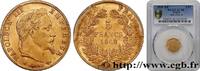 FRANKREICH 5 francs or Napoléon III, tête laurée ZWEITES KAISERREICH Strasbourg 1868 (17mm, 1,61g, 6h) -
