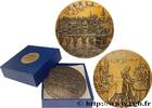 FRANKREICH Médaille, Pont au Change de Paris PONTS Monnaie de Paris n.d. (84,5mm, 266,33g, 12h) -