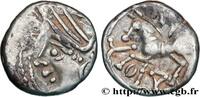 FRANKREICH Denier KALETEDOY, au delta renversé GALLIEN - BELGICA - LINGONES (Region die Langres) c. 80-50 AC. (13mm, 1,90g, 1h) -