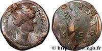 THE ANTONINES (96 AD to 192 AD) Sesterce FAUSTINA MAIOR Rome 141 (32mm, 20,58g, 11h) -